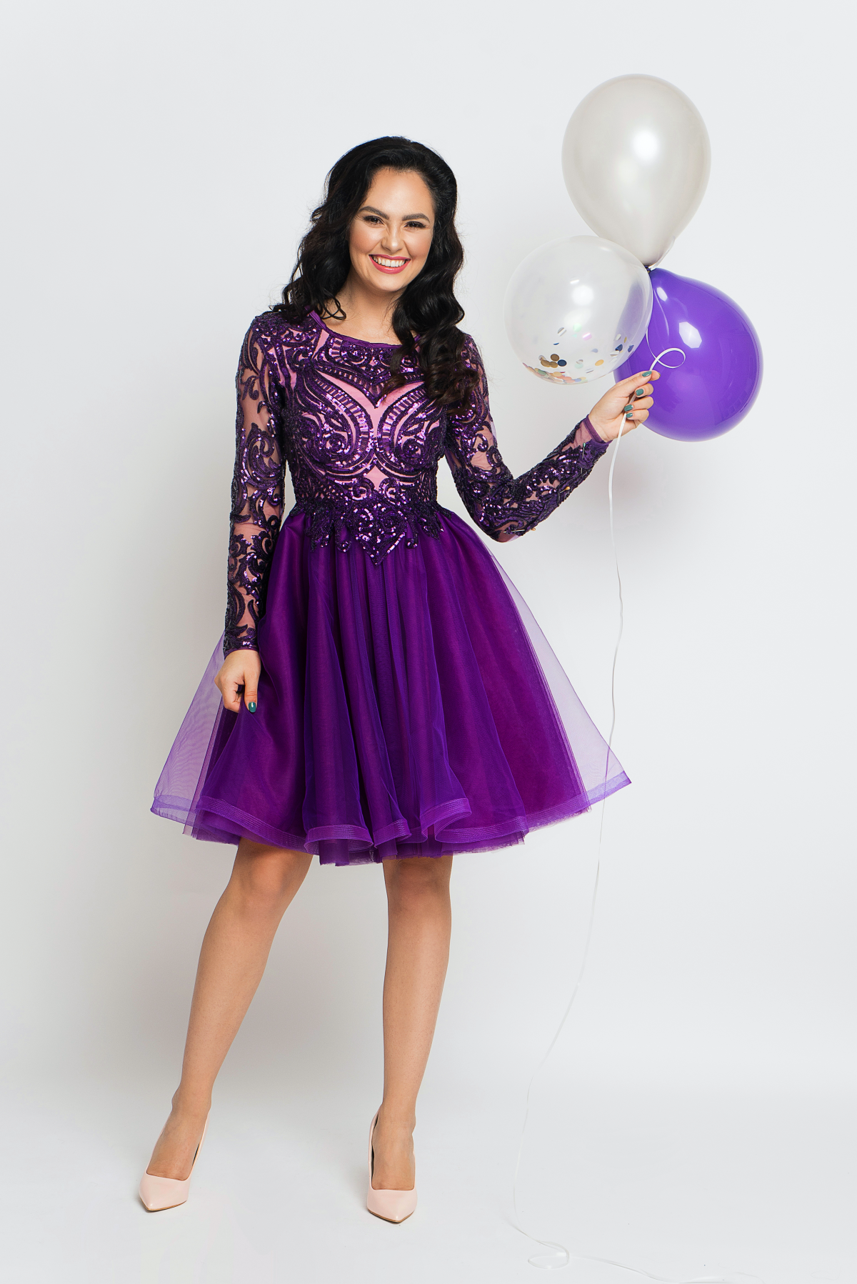 Electric Violet Dress