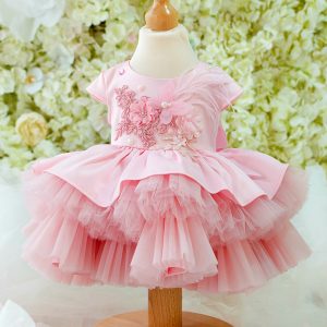Pink Ballerina Baby Dress