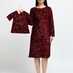 Set rochii mamă fiică Scarlet Dress