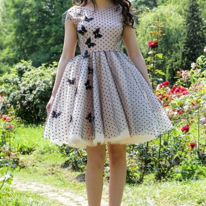 Black Butterflies Dress