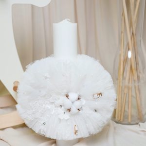 Lumanare Botez Ivory