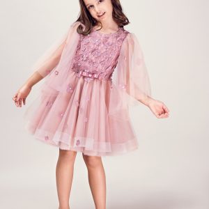 Rochie fetita Dusty Pink Girl Dress