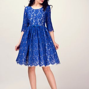 Electric Blue Dress