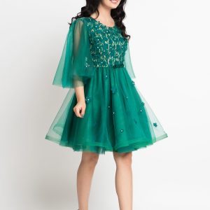 Emerald Green Dress