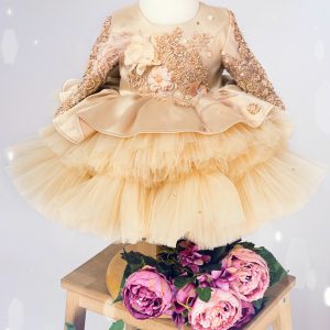 Rochie bebe Gold Baby Dress