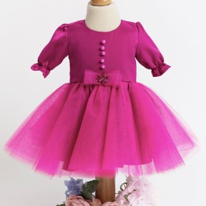 Cyclamen Baby Dress