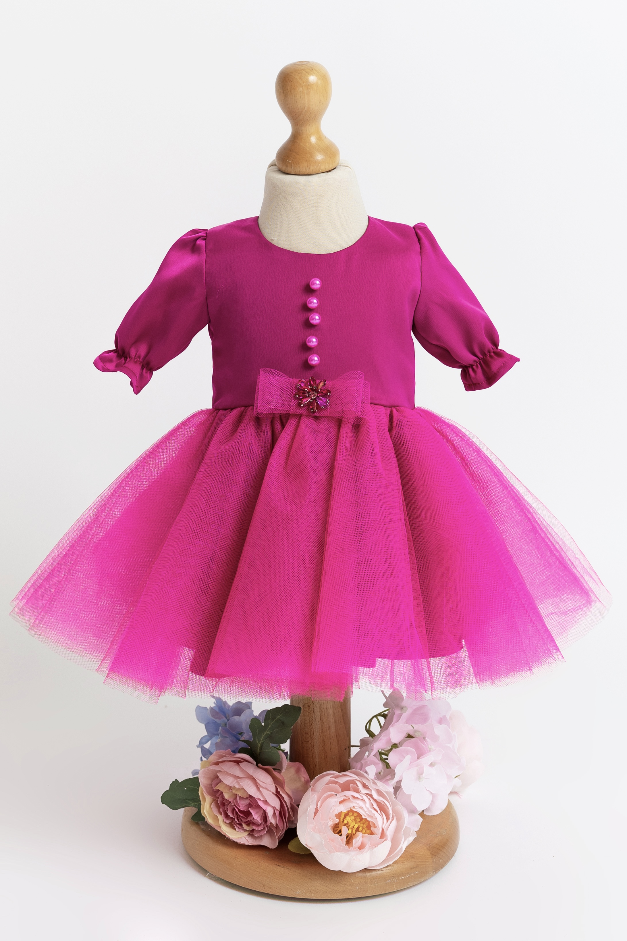 Rochie fetita Cyclamen - imagine 4