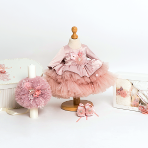Set Trusou Complet Botez Roz Prafuit